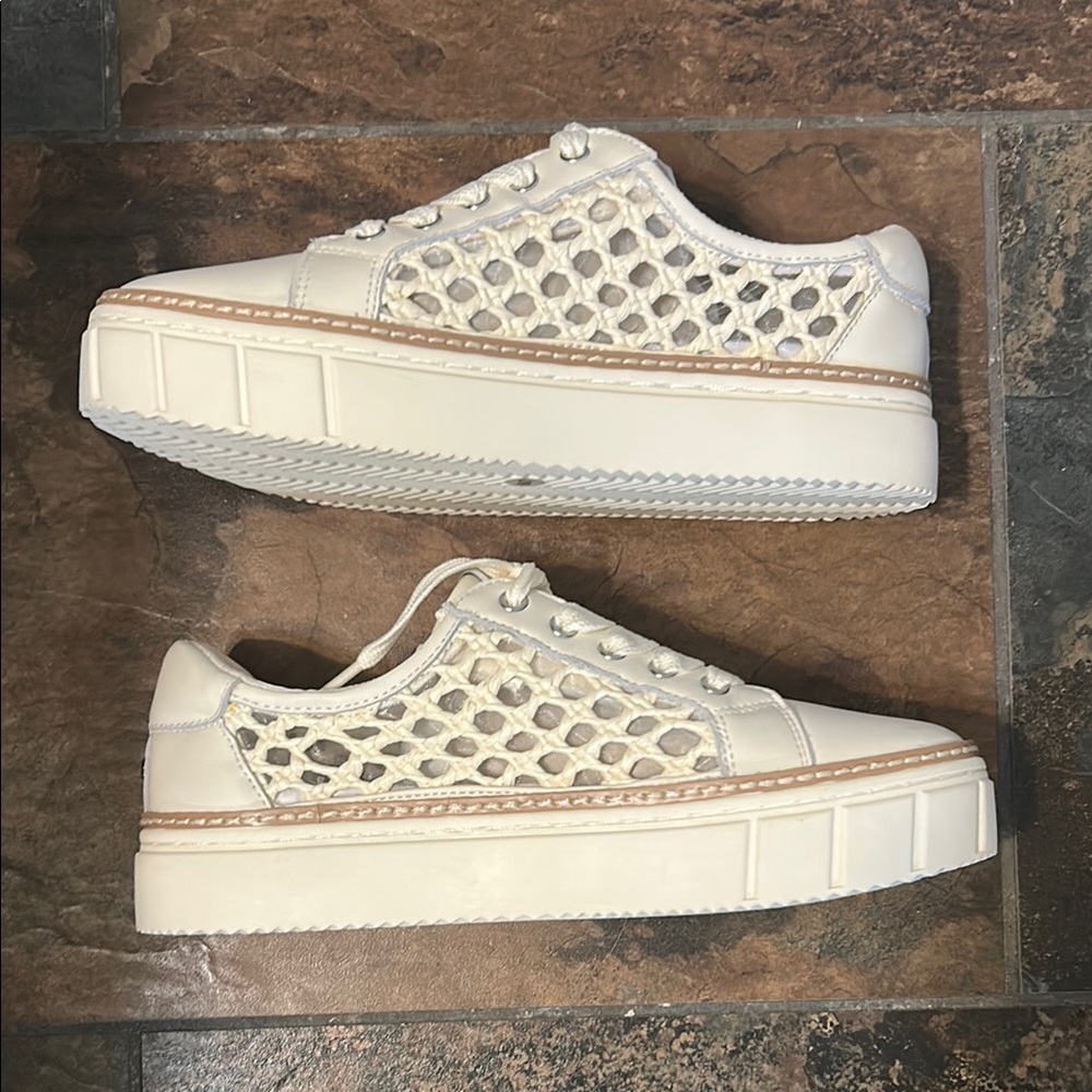 Vince Camuto Crocheted Sneakers